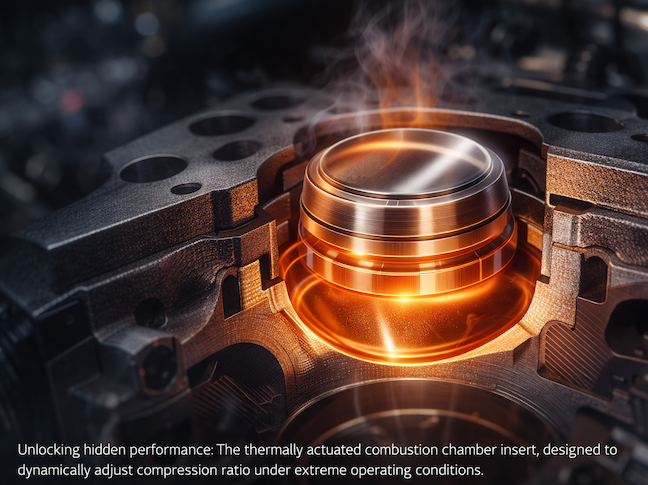 Unlocking Dynamic Performance: Our Thermally Actuated Combustion Chamber Insert